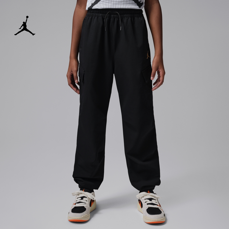 耐克乔丹新年系列马年限定大童梭织长裤春新款男童JORDAN IR8368