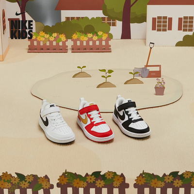 Nike耐克酷菠萝幼童运动鞋板鞋