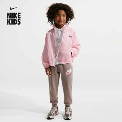 Nike耐克Club加绒柔软幼童长裤