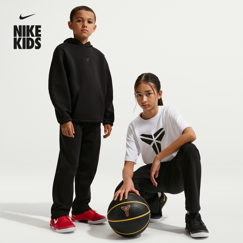 耐克科比大童训练篮球长裤春新款男女童速干NIKE DRI-FIT IF4999