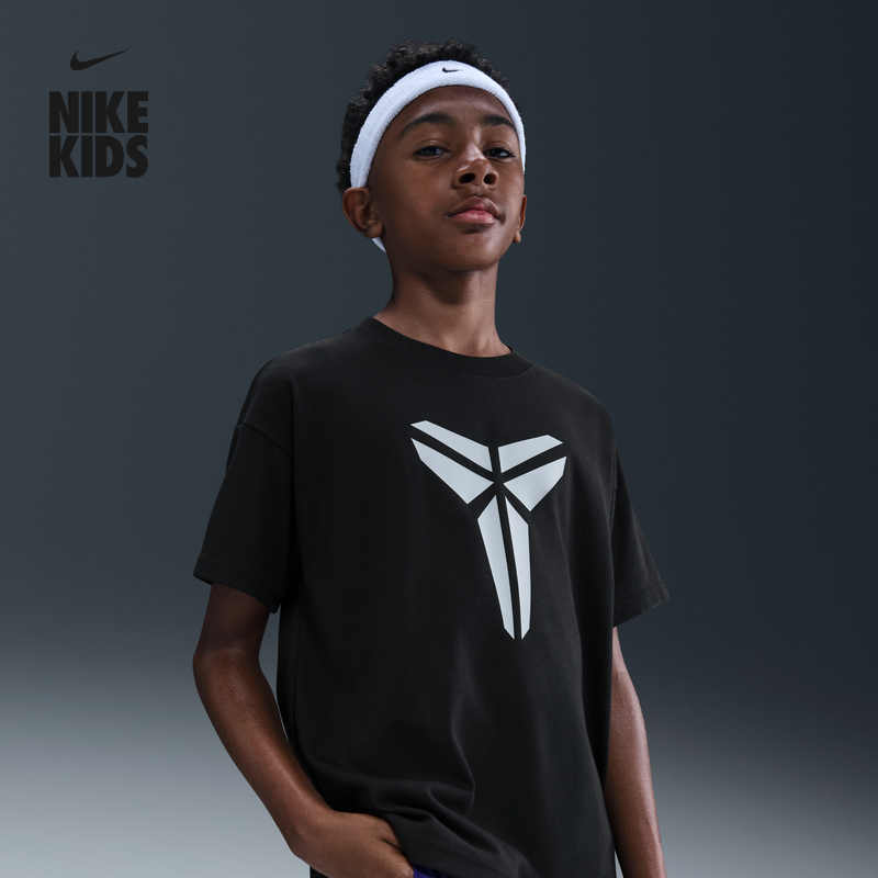 耐克科比大童宽松速干T恤男女童针织NIKE KOBE DRI-FIT IM0322