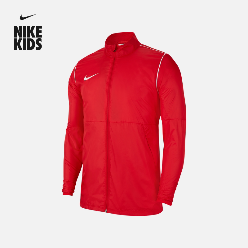 耐克大童防泼水足球夹克男女童环保梭织运动经典外套NIKE BV6904