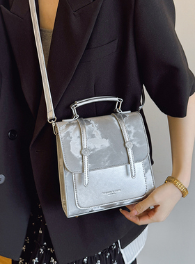 时尚双肩包女2026新款洋气女生书包高级感单肩手提包外出旅行背包