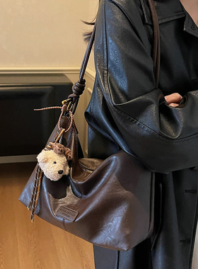大容量包包女士2026新款冬时尚百搭单肩斜挎包高级感托特包通勤包