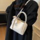 时尚 高级感手提包包女式 2025新款 百搭单肩斜挎包简约通勤包水桶包