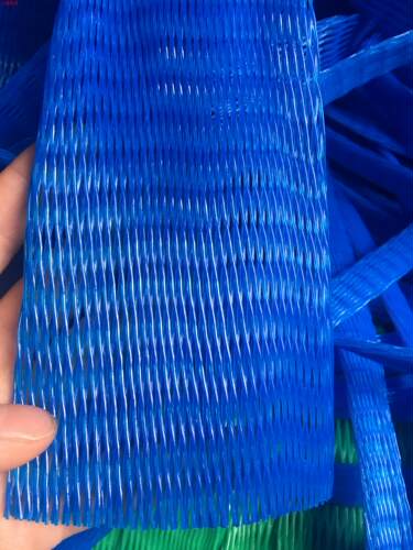 蓝色伸缩包装螺纹工件保护网套