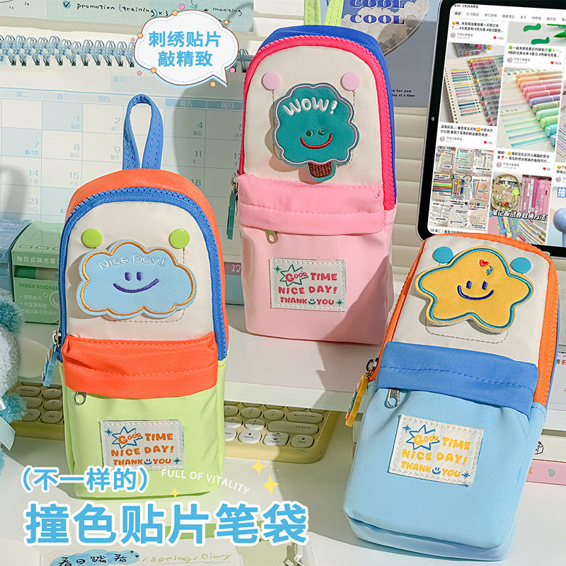 2025新款笔袋女孩款笔袋高颜值ins风可爱文具盒大容量铅笔盒儿童小学生文具笔袋铅笔袋收纳袋小众不撞款网红