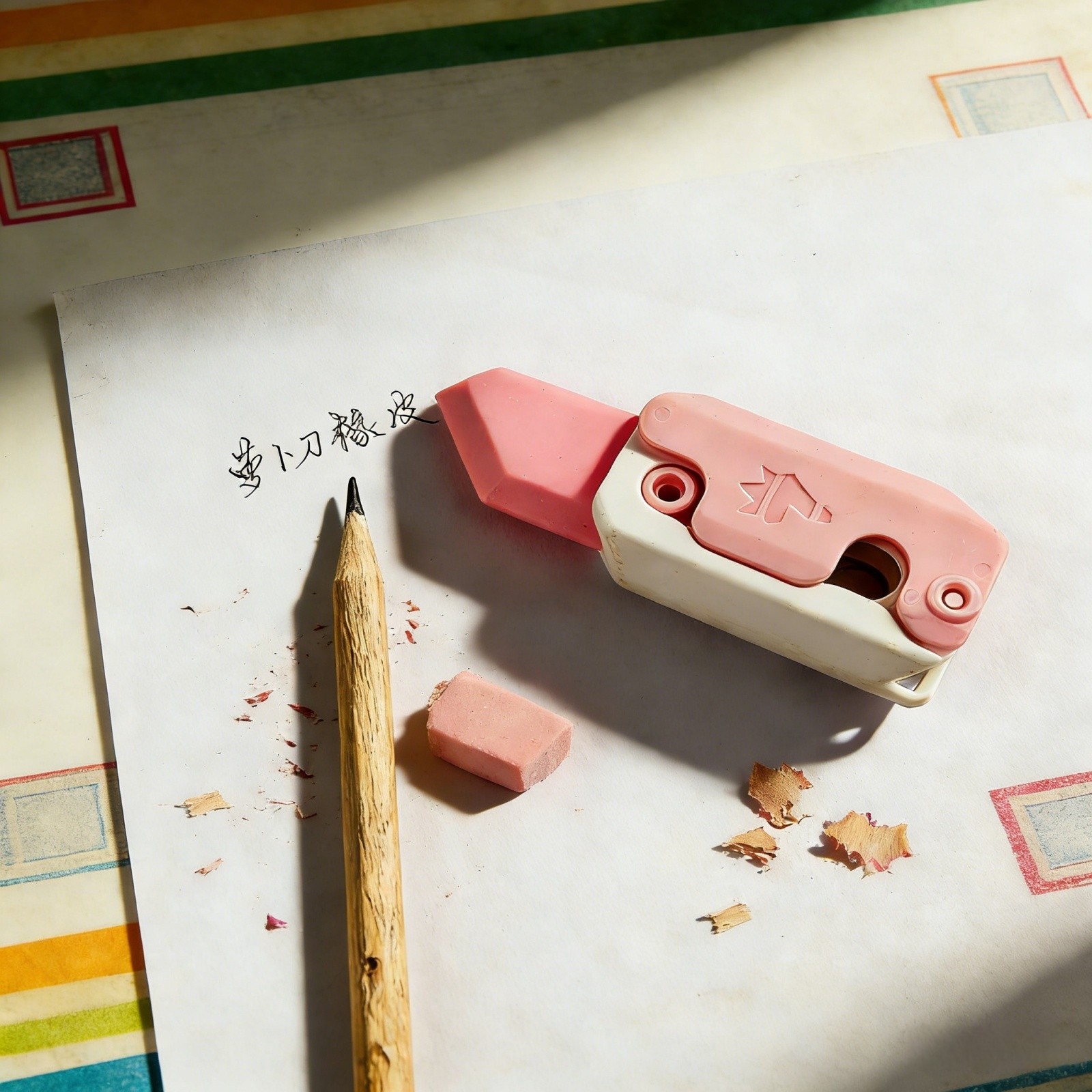 橡皮擦稀奇古怪解压萝卜刀高颜值幼儿园小学生专用无屑干净铅笔擦好玩又好看的学生可擦拉丝三角胡萝卜橡皮图片