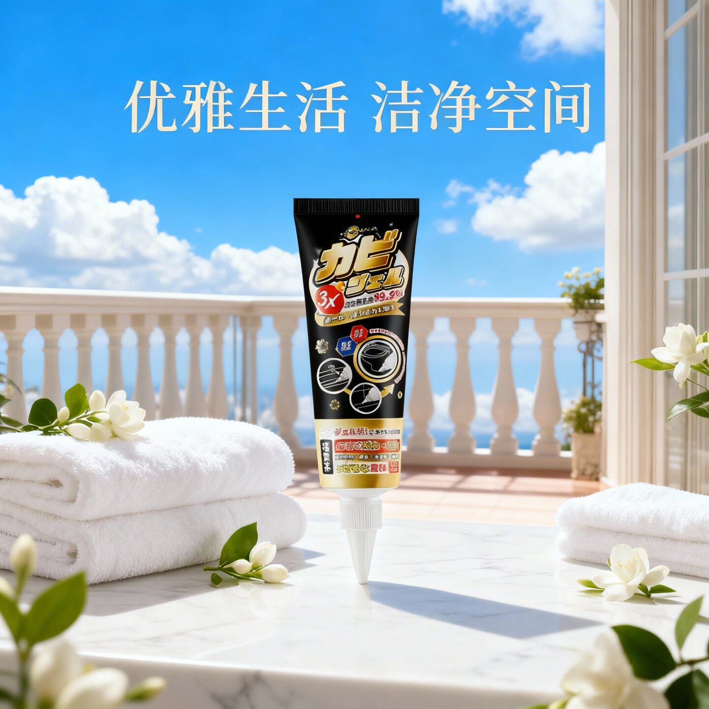 日本除霉啫喱剂洗手台去霉斑霉菌去污冰箱洗衣机胶圈黑除霉清洁剂