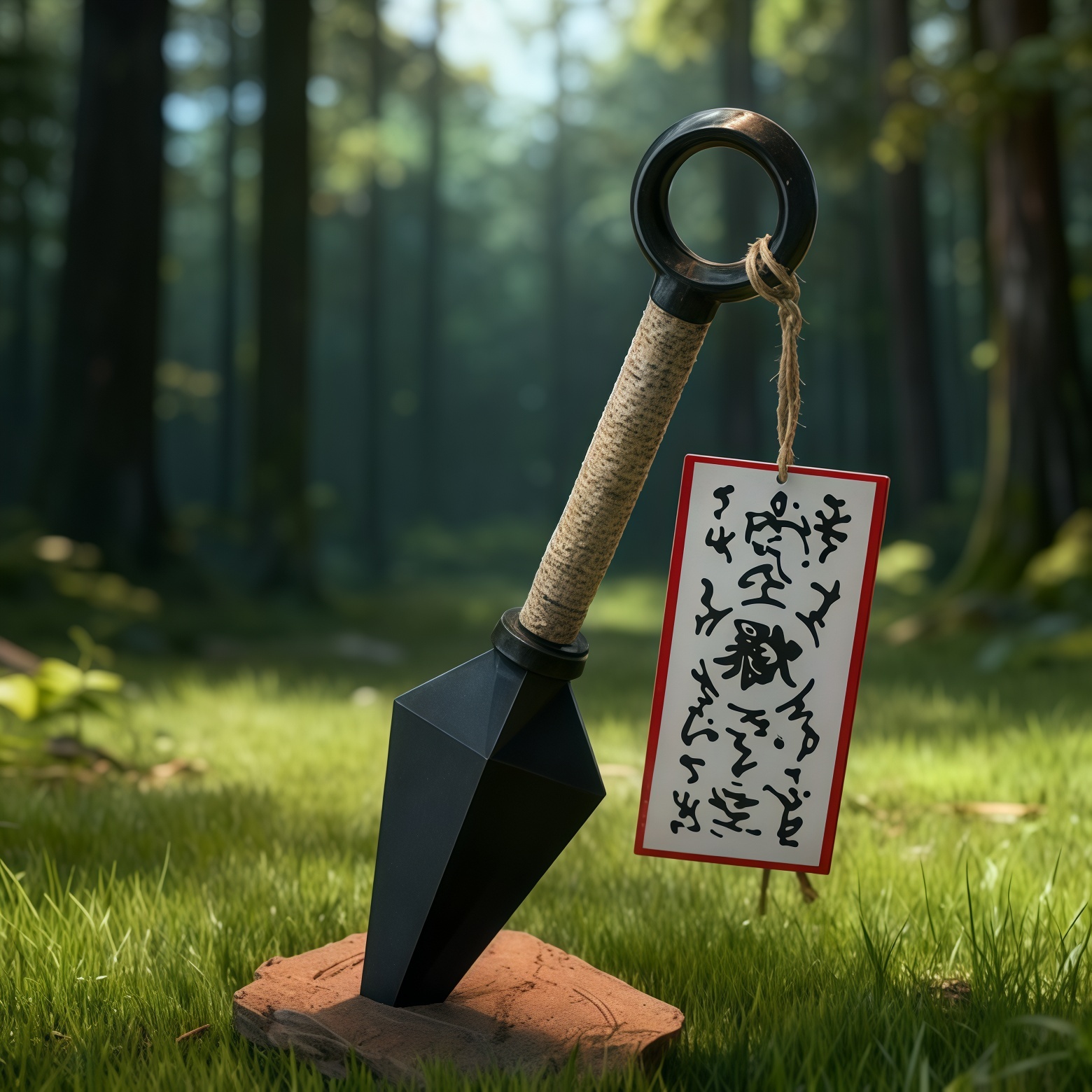 苦无中性笔火影忍者手里剑动漫周边刀笔二合一飞雷神小学生写字笔