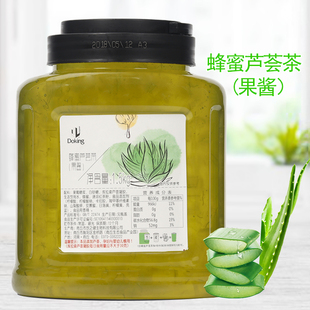 盾皇蜂蜜芦荟茶果酱饮料饮品茶酱花果茶果汁奶茶店专用原料1.5kg