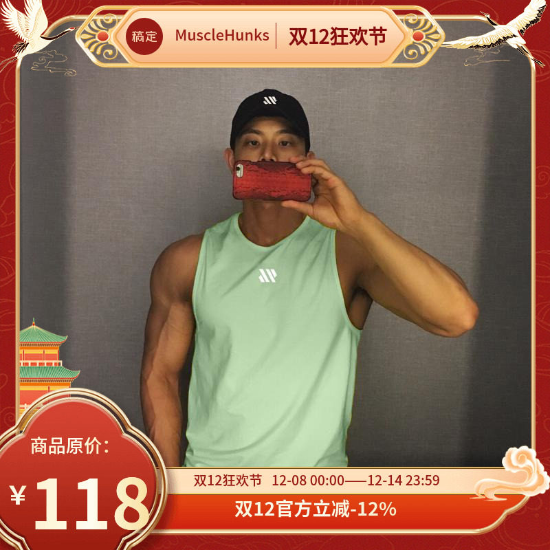 肌肉信仰健身ins训练潮牌t恤背心