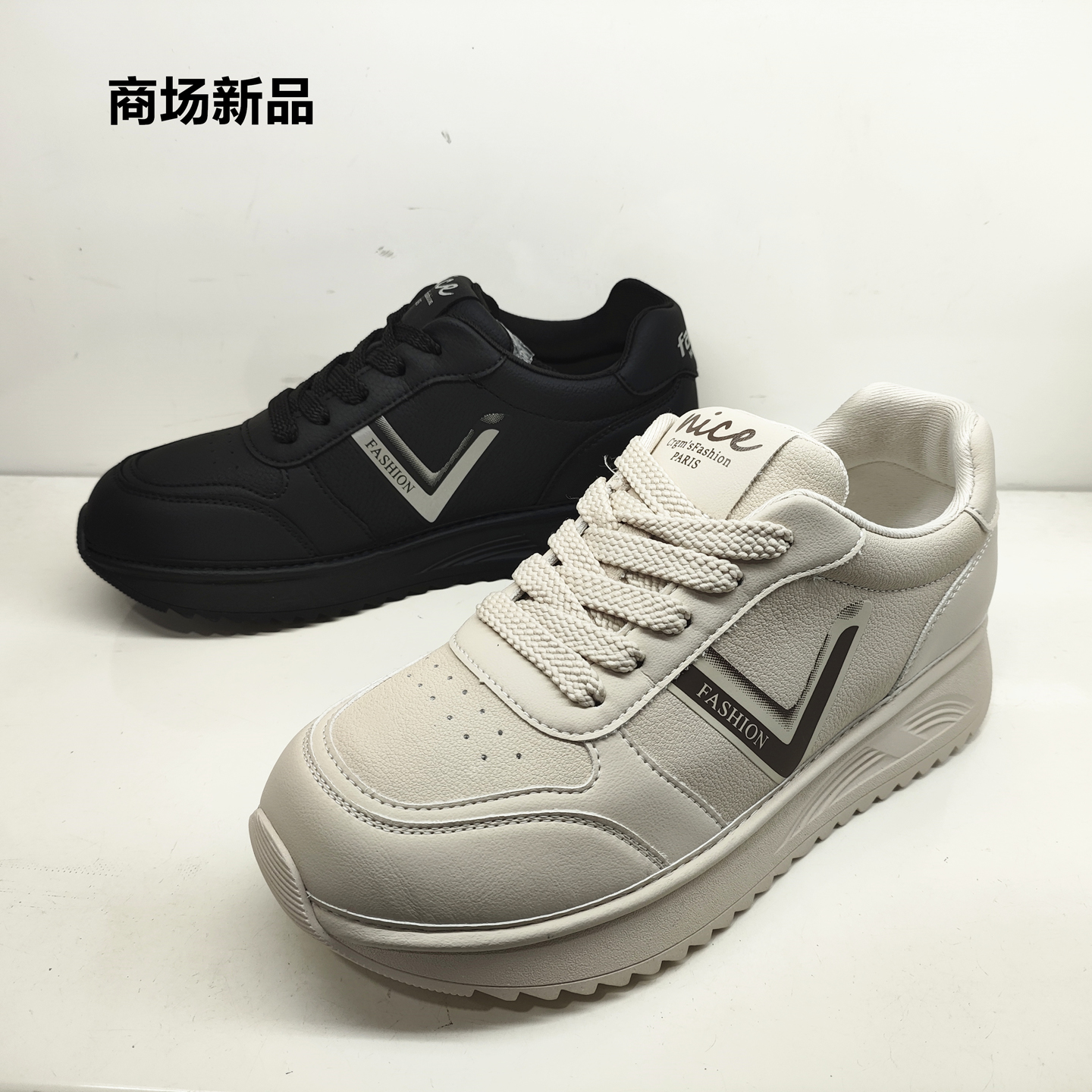 商场新款圆头女鞋2025秋季时尚休闲简约单鞋运动鞋软底平底鞋