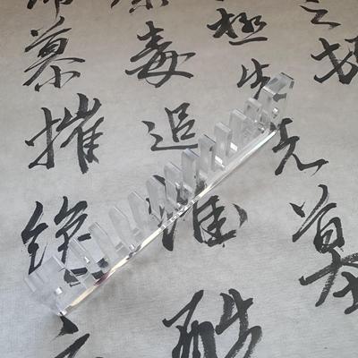 画琴阁主定制赛德12孔solist pro通用配件透明亚克力琴格