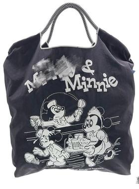 吾身绣品刺绣环保袋新款美国老鼠购物袋日本ballchain购物袋环保