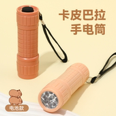 户外高亮手电筒2026新款 强光充电家用小型迷你手电儿童便携长续航