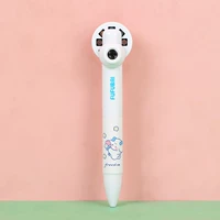 Белая собака Фу Фу (вращение 8 узоров)