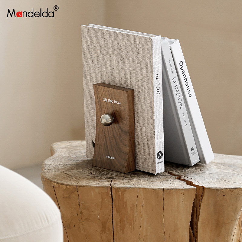 Mandelda韩国品牌桌面创意书档学生用书夹玄关客厅摆件装饰品