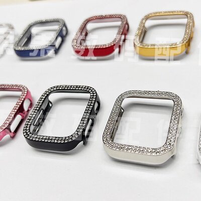 苹果watch手表壳双排镶钻壳