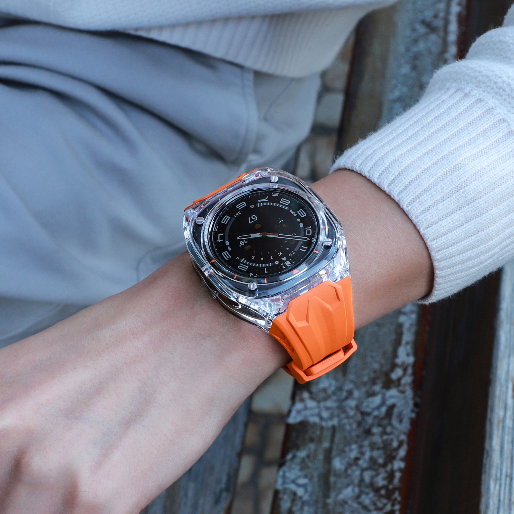 三星Ultra表带保护壳一体表带