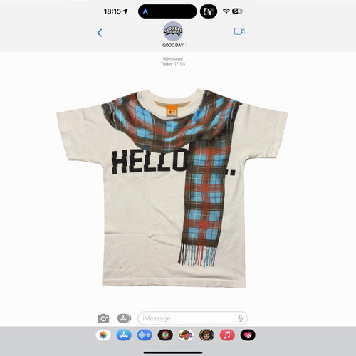 Hello Goodbye Japanese Vintage Style300克重磅纯棉会场限定tee