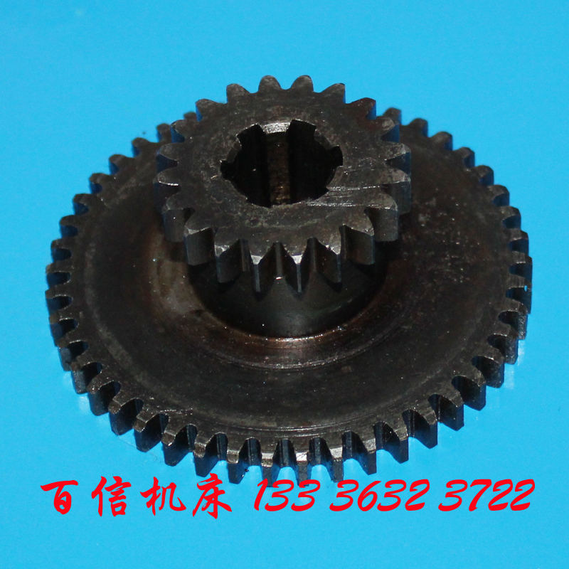 滕州铣床齿轮ZX6350D,ZX6332,X5036B,X6036B钻铣床进给箱齿轮配件
