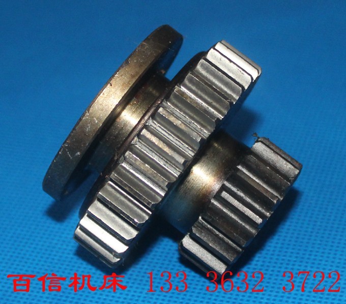 杭州机床厂XQ6225铣床齿轮机床配件 XQ6230A铣床双联齿轮 20009