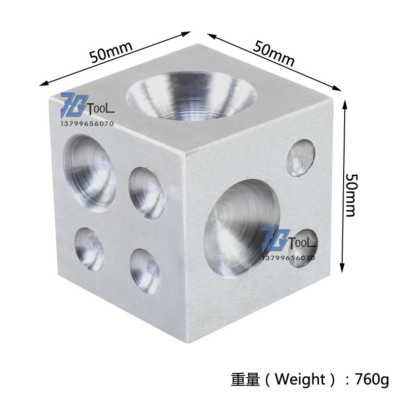 四方窝作优质窝砧窝珠作圆形金银铜铃铛制作工具首饰加工打金工具