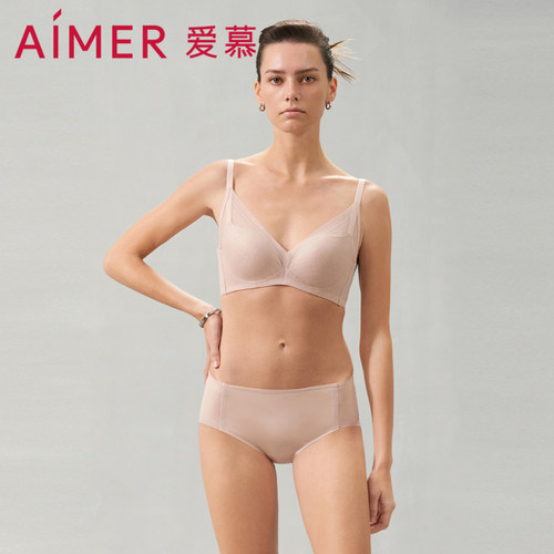 【洞力装】爱慕潮汐恋曲内衣女春夏软钢圈中厚模杯文胸AM149531