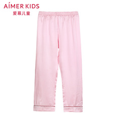 Пижамные штаны aimer kids爱慕儿童素雅真丝女童家居长裤家居服秋冬ak1421681 Adore