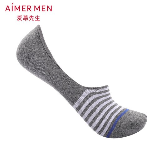 aimer men爱慕先生19SS袜子条纹休闲袜双件包NS94W069
