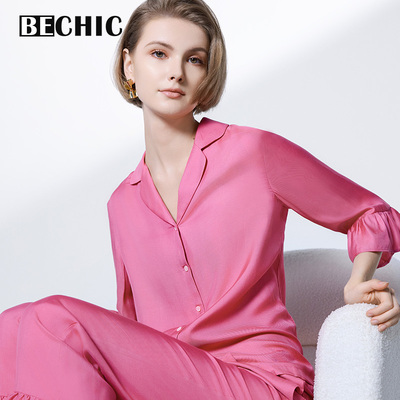 【秋冬新品】BeChic少女心情五分袖分身睡衣BC46CG1