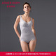 爱慕美体微雨斓姗女士塑身无钢圈收腹提臀插杯连体美体衣AD350501