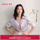 爱慕极光贴贴内衣女薄大胸显小 董洁同款 小胸聚拢文胸