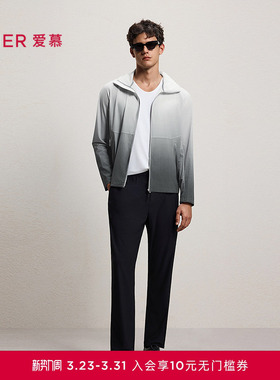 爱慕先生26春夏轻休闲百搭裤系列男士外穿长裤NS82N261