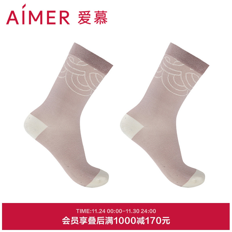 2件包焕龄袜高筒袜中筒袜