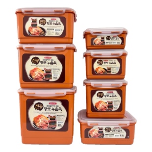 韩国进口roichen泡菜保鲜盒 真空碳盒除味密封盒 看详情