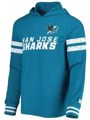 长袖运动薄NHL冰球棉质通用印花