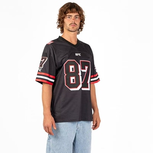 STATESIDE X UFC联名知名拳手签名版男女同款速干运动嘻哈刺绣T恤