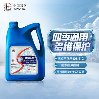 长城YC-2A汽车发动机防冻液-45℃冷却液 四季通用 长效 粉红色4kg