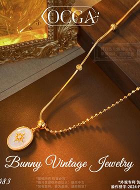 D3483 法【日光极星】秋冬OCGA 欧斯伽斯 项链