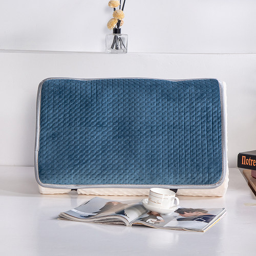 冬季乳胶单人儿童毛绒枕头套