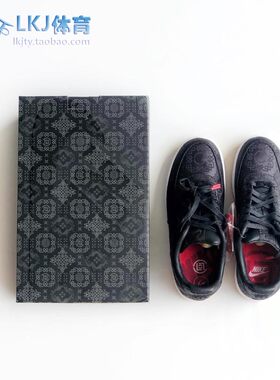 Nike Air Force 1 x Clot AF1 黑丝绸 陈冠希闪电联名 CZ3986-001
