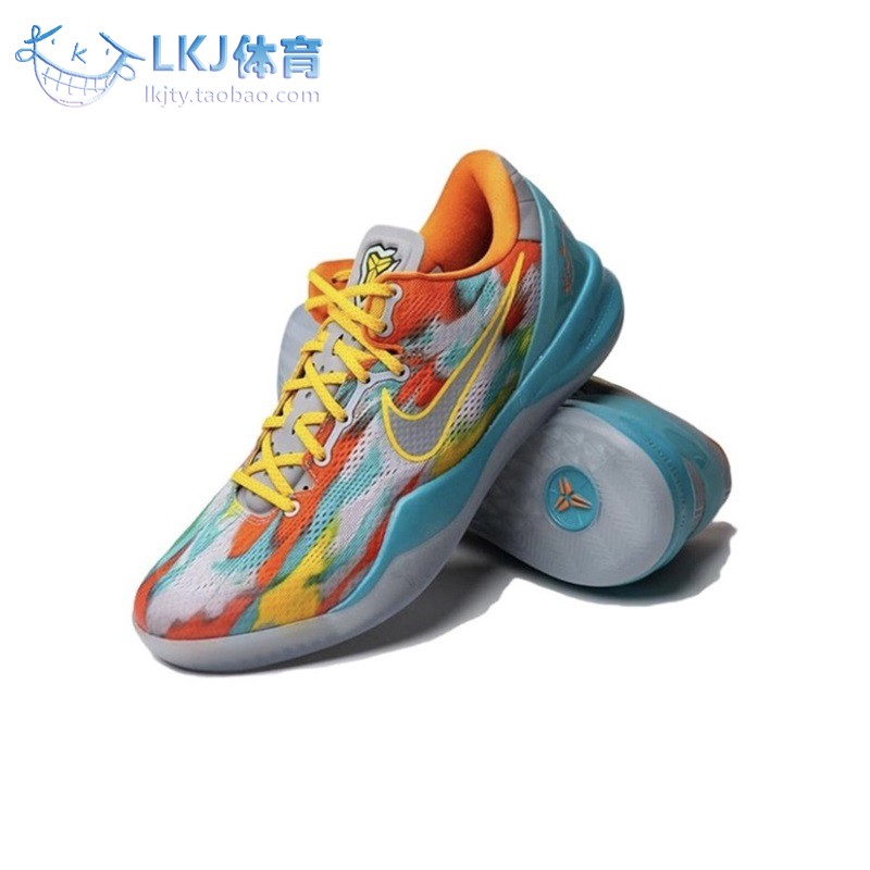 Nike Kobe 8 Protro 科比 ZK8 威尼斯 蓝红橙 篮球鞋 FQ3548-001