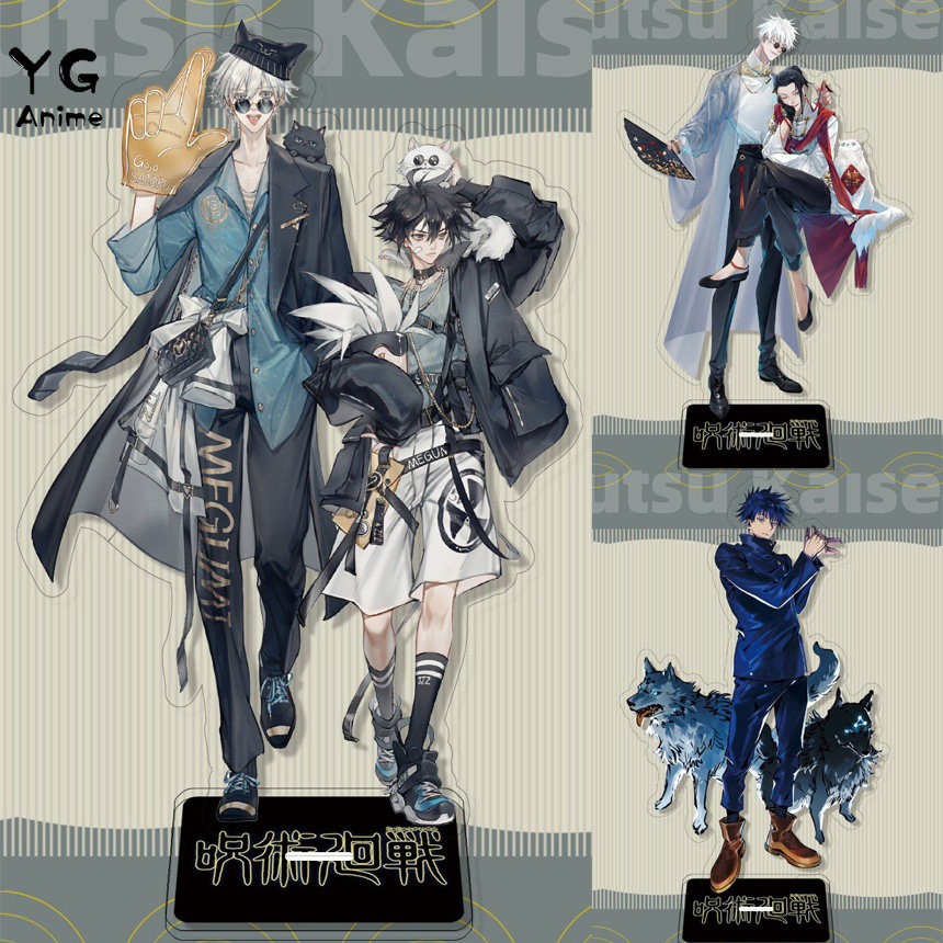 日本动漫 咒术回战立牌 五条悟虎杖悠仁伏黑惠野蔷薇二次元亚克力