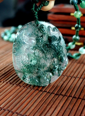 天然其他男女玛瑙项链手工雕刻