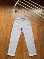 Foreign trade daily single spring and autumn outdoor straight-leg loose slim-fit sports pants for men and women cotton and wool loop knitted casual pants, sweatpants trend thumbnail 7