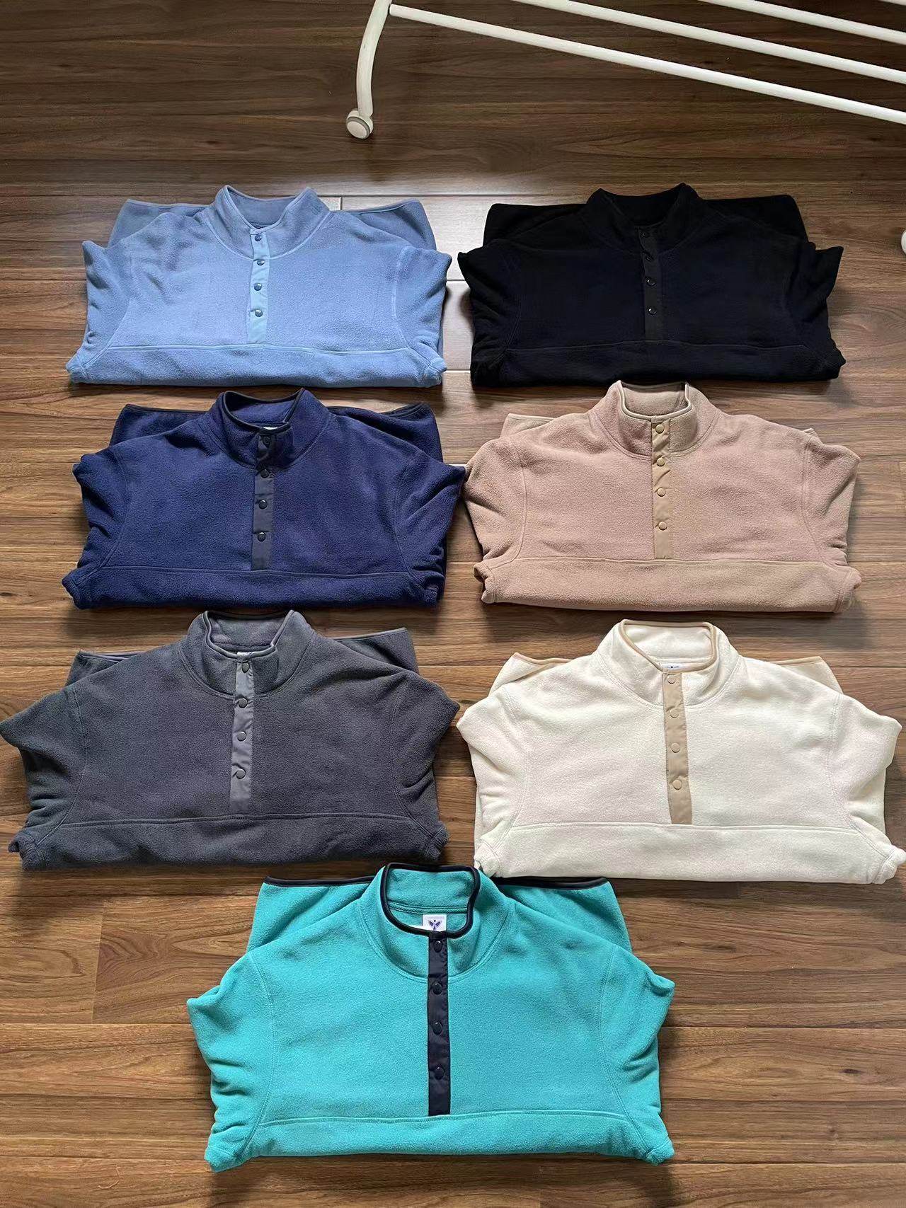 外贸日单 秋冬新款摇粒绒纽扣男女情侣立领套头卫衣外套抓绒衣,男装,卫衣,淘宝优惠券,粉丝福利购,淘宝优惠卷