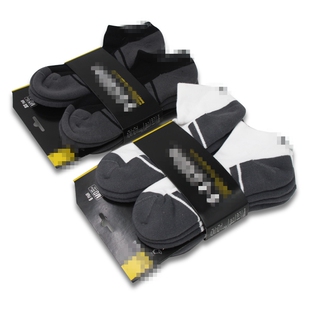 外贸出口美国原单毛巾底运动女袜（一卡6双）