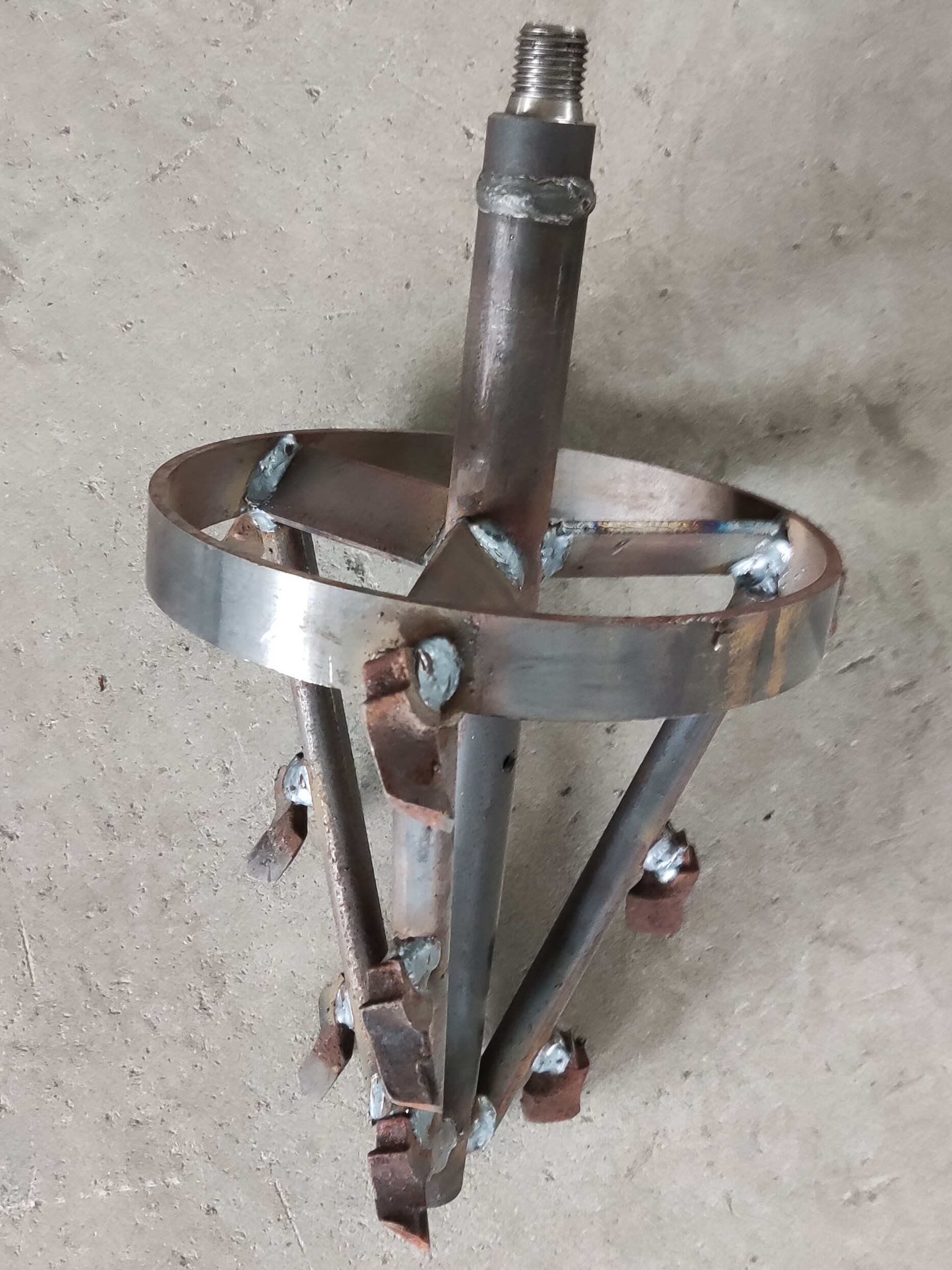 小型水钻穿越顶管机铺管机过路眼转头锥形大口径打土钻土扩孔钻头